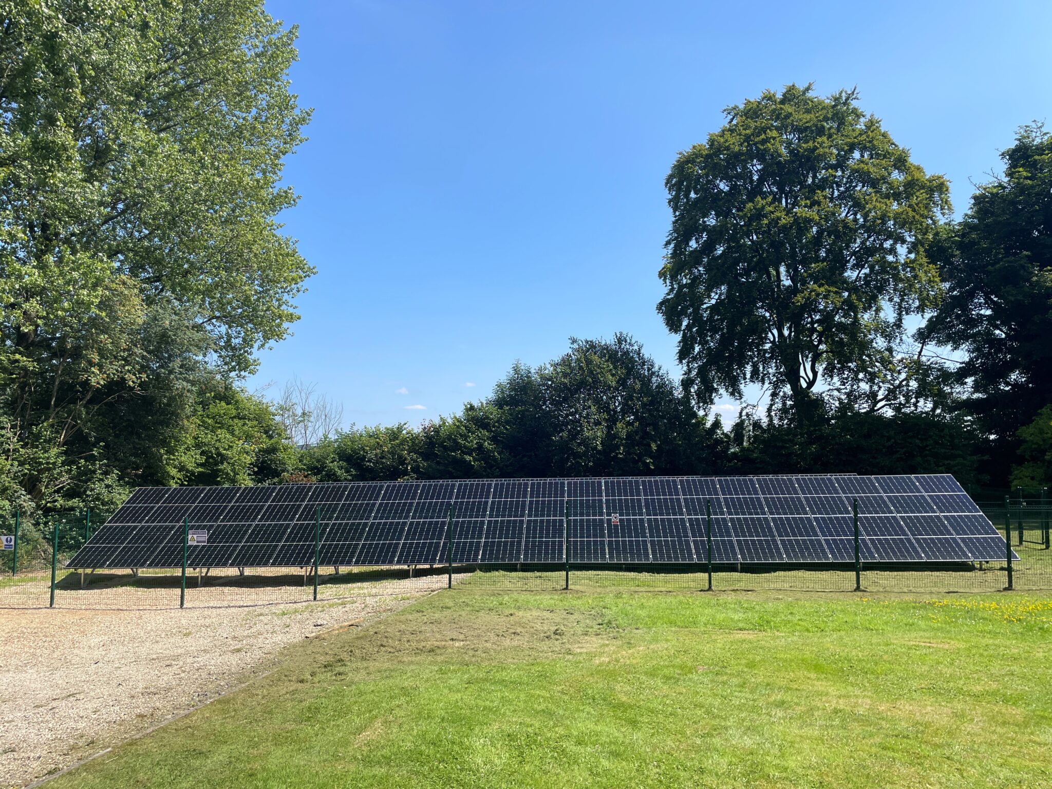 Local community hospice is powered by the sun